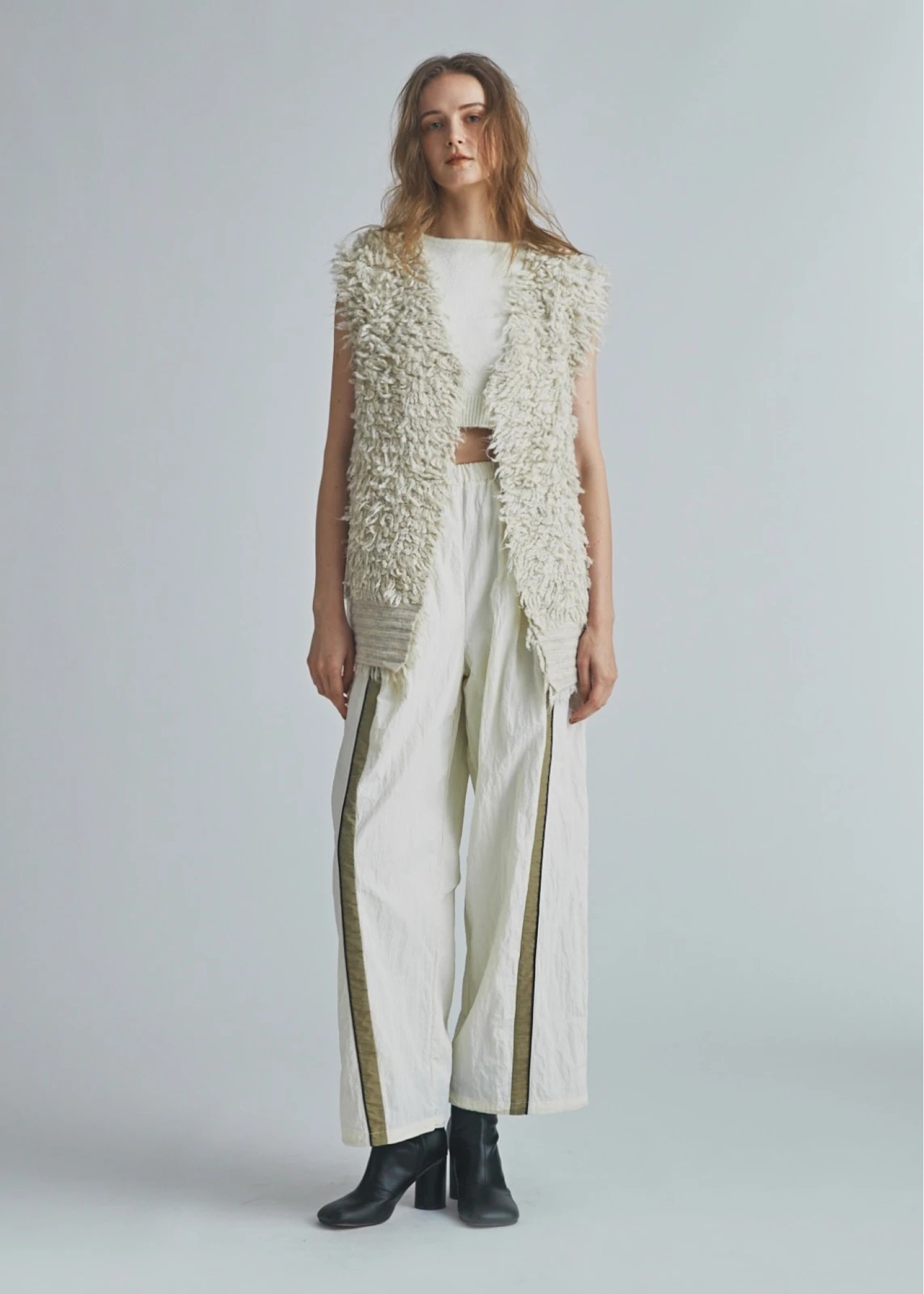 bi color line nylon wide PT