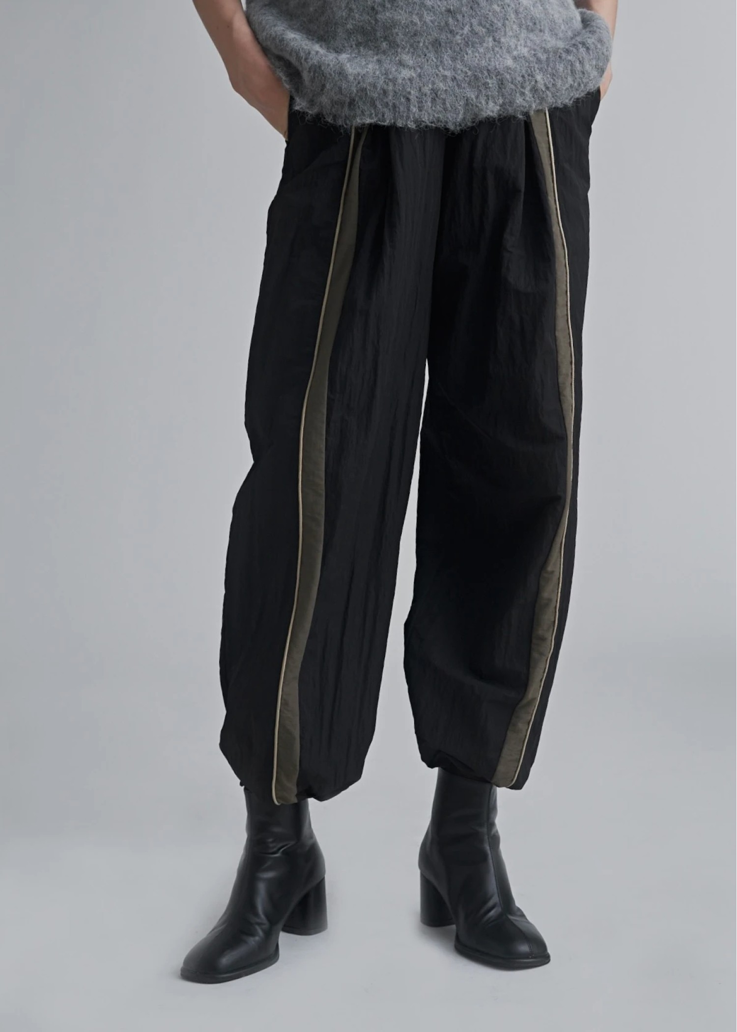 bi color line nylon wide PT