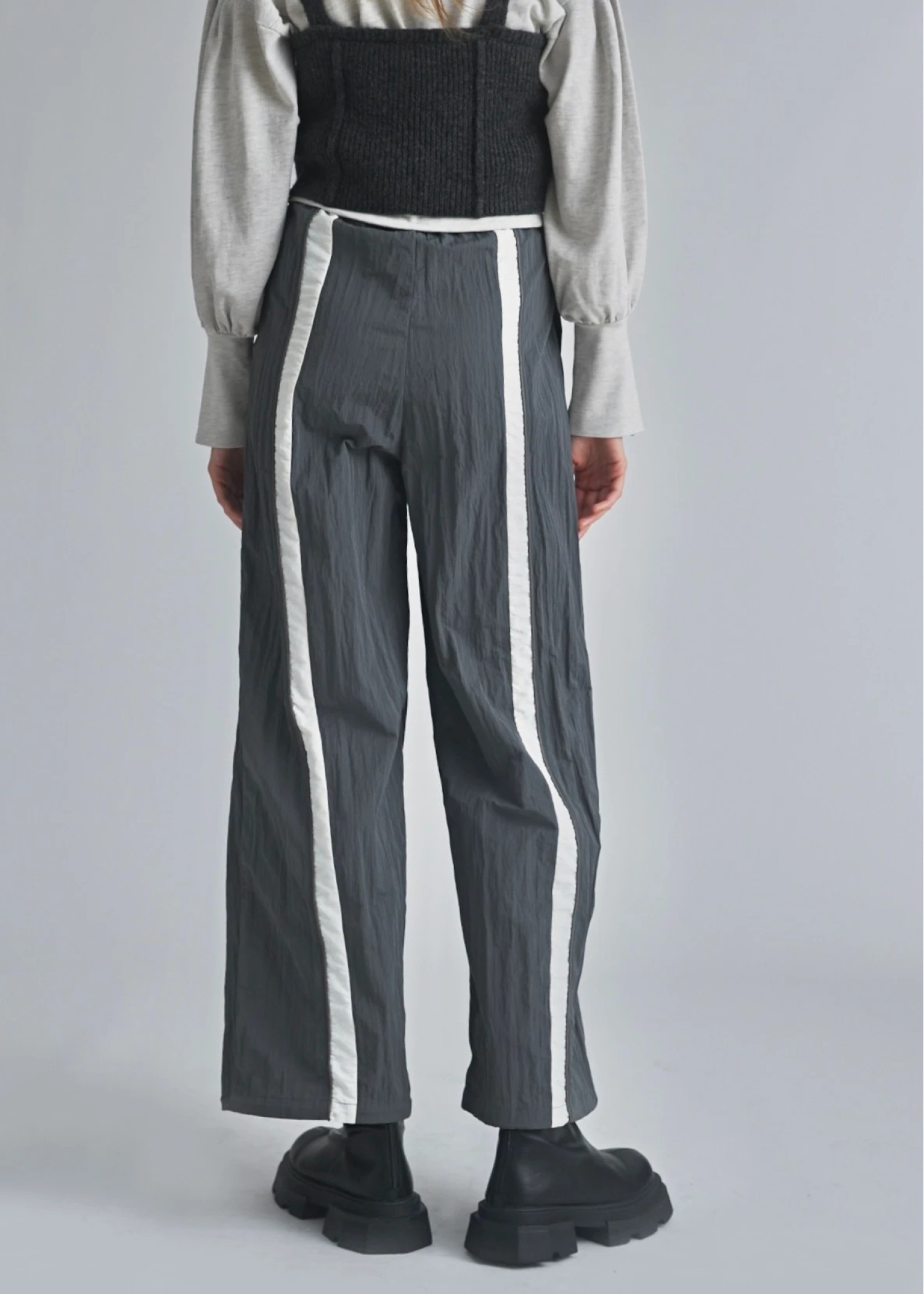 bi color line nylon wide PT