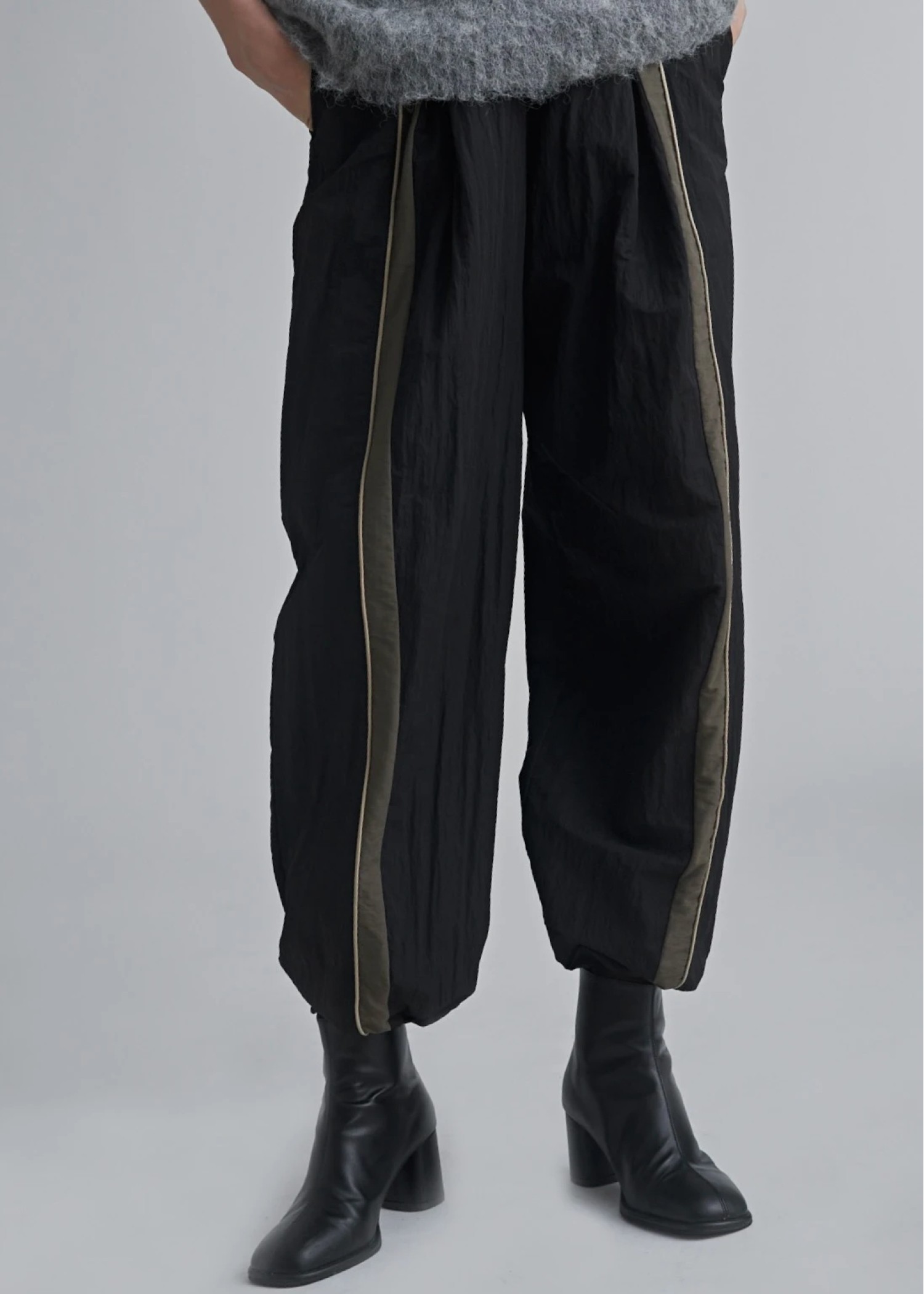 bi color line nylon wide PT