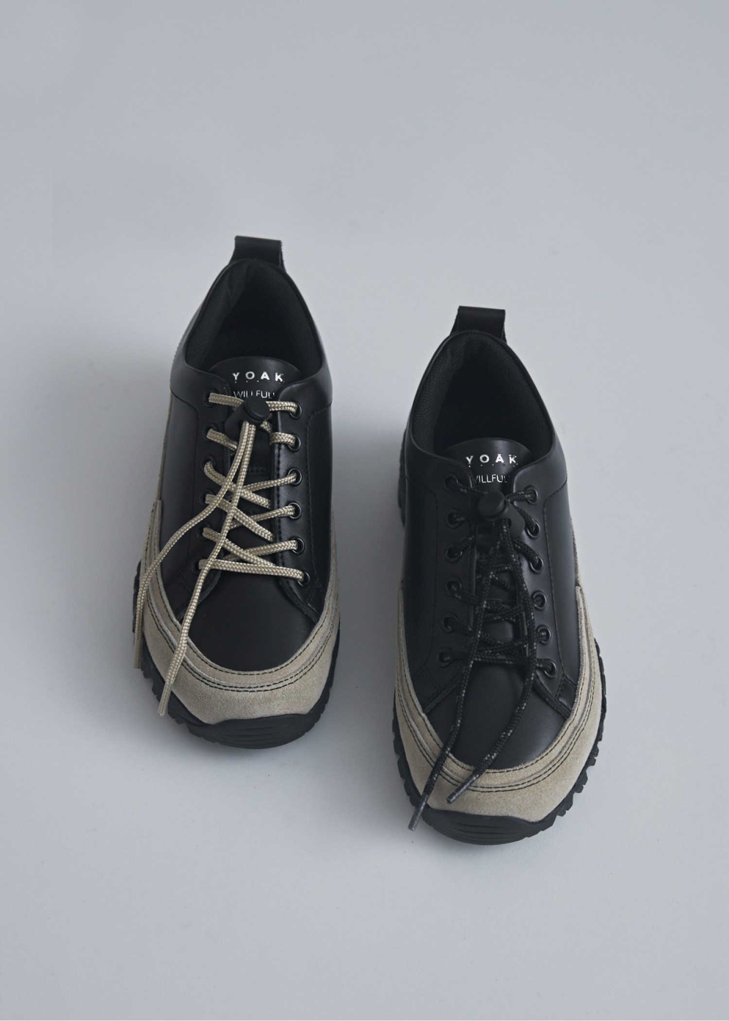 YOAK × WILLFULLY collaboration shoes