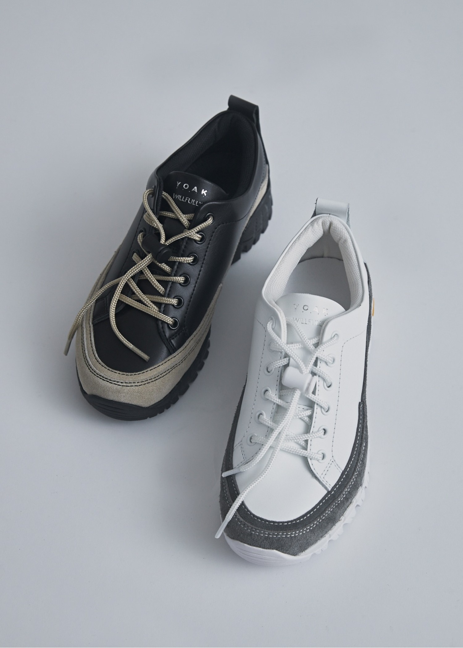 YOAK × WILLFULLY collaboration shoes
