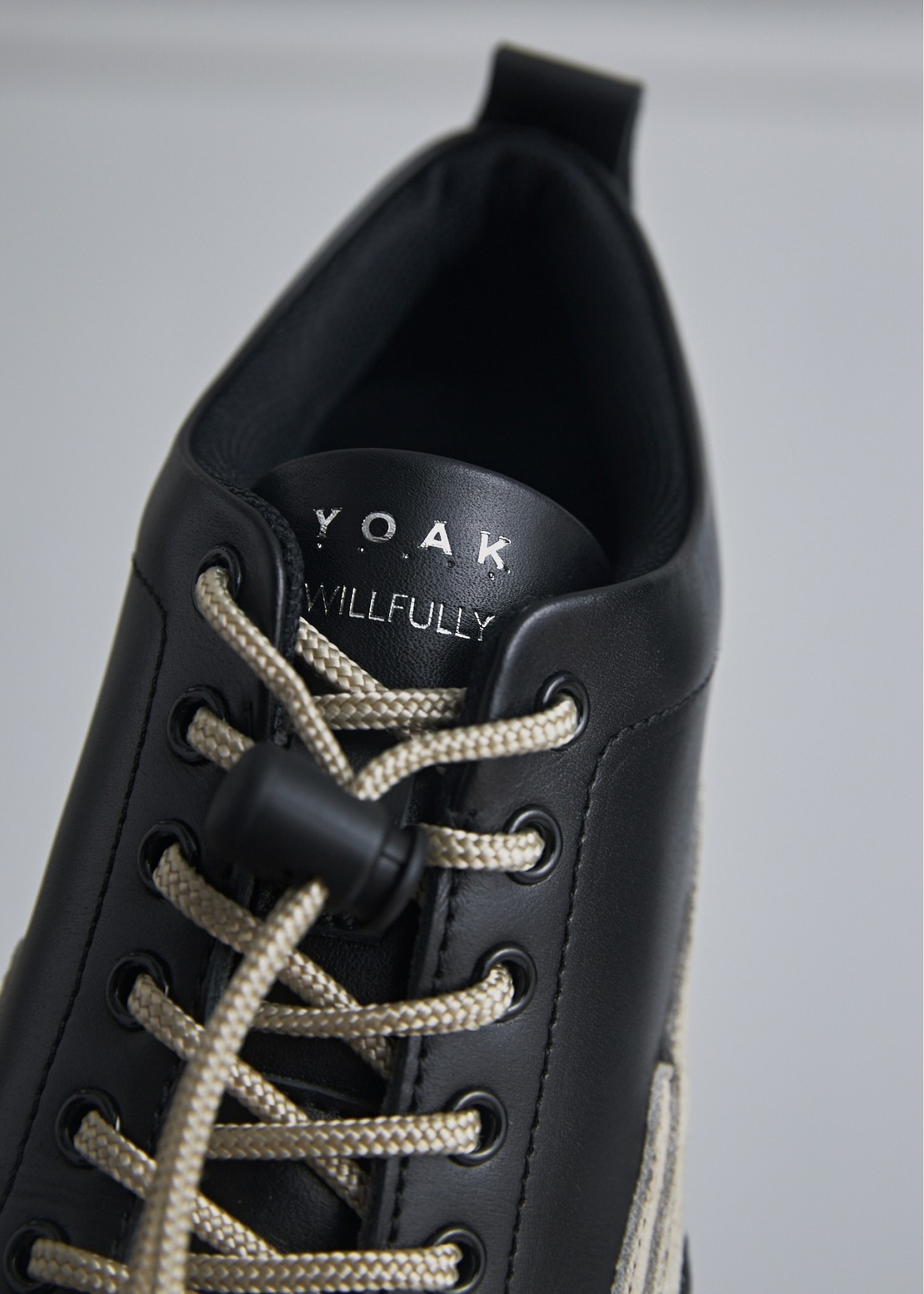 YOAK × WILLFULLY collaboration shoes