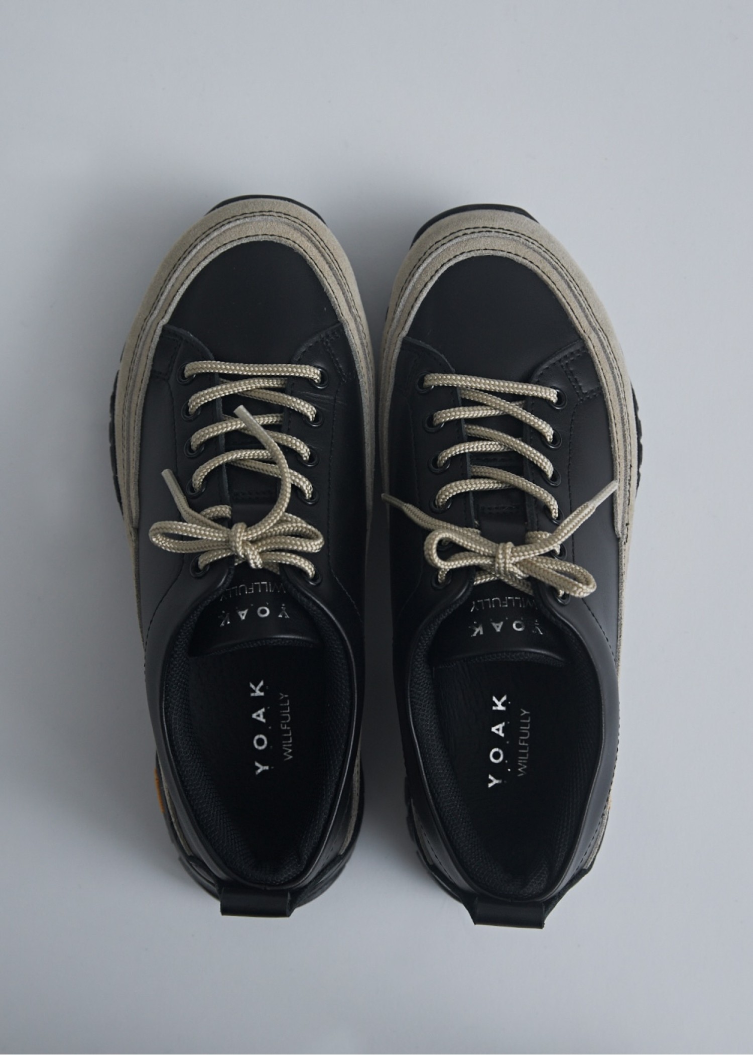 YOAK × WILLFULLY collaboration shoes