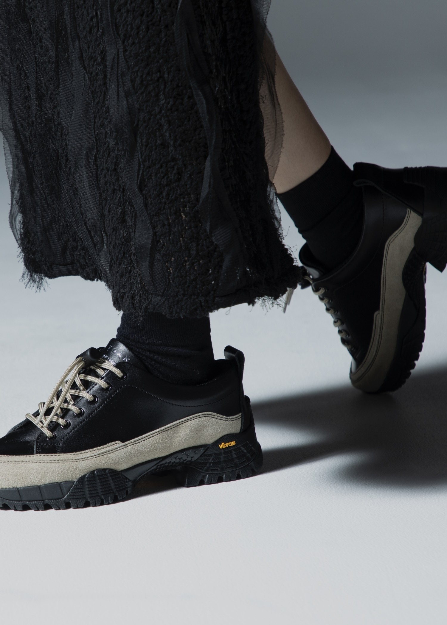 YOAK × WILLFULLY collaboration shoes