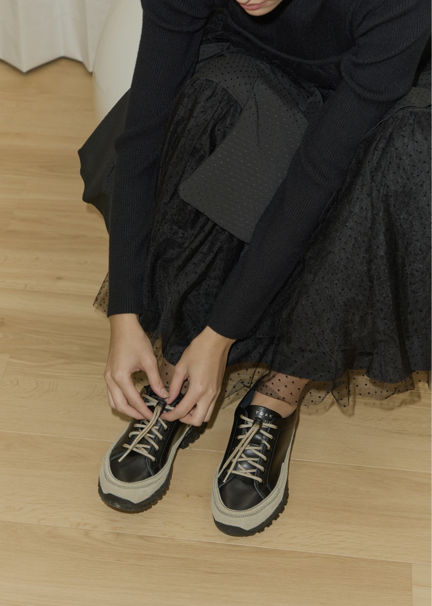 YOAK × WILLFULLY collaboration shoes