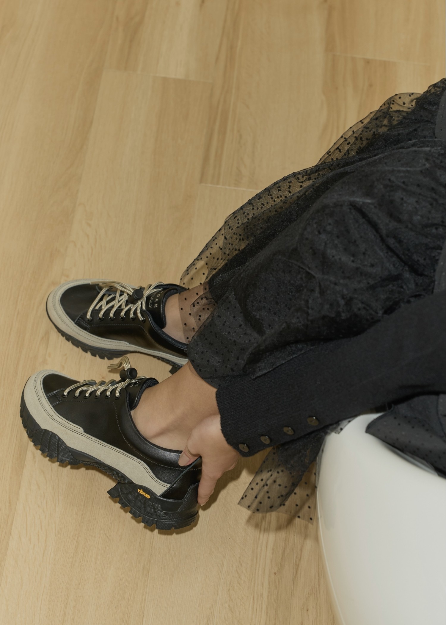 YOAK × WILLFULLY collaboration shoes