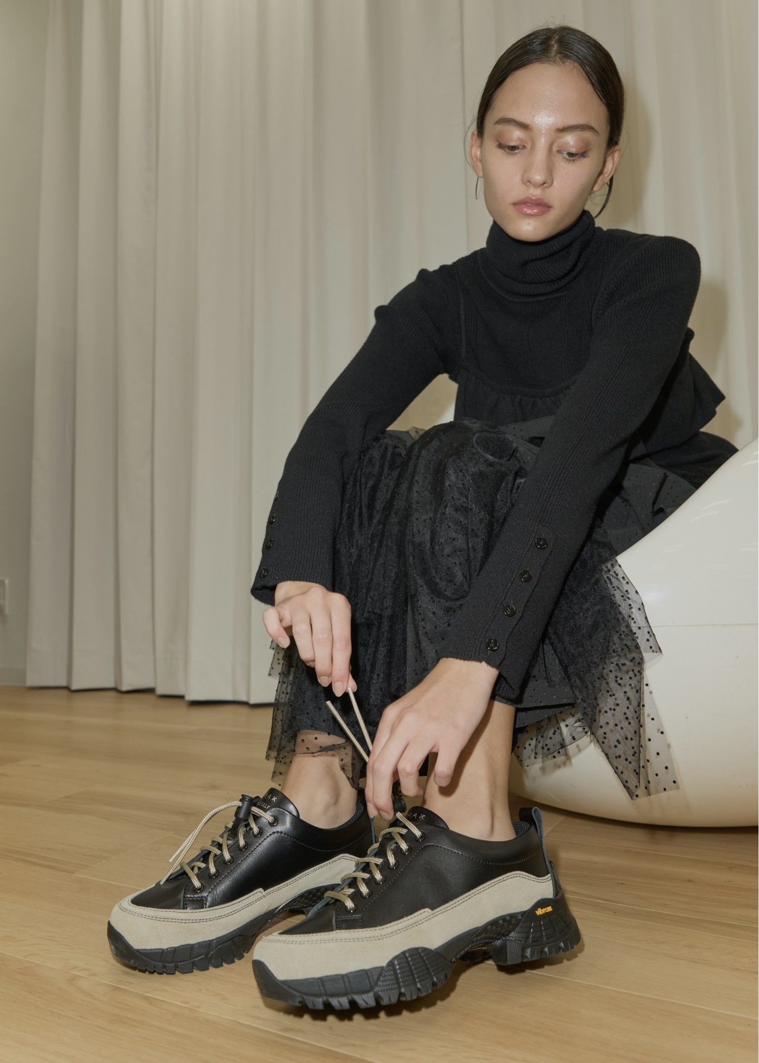 YOAK × WILLFULLY collaboration shoes