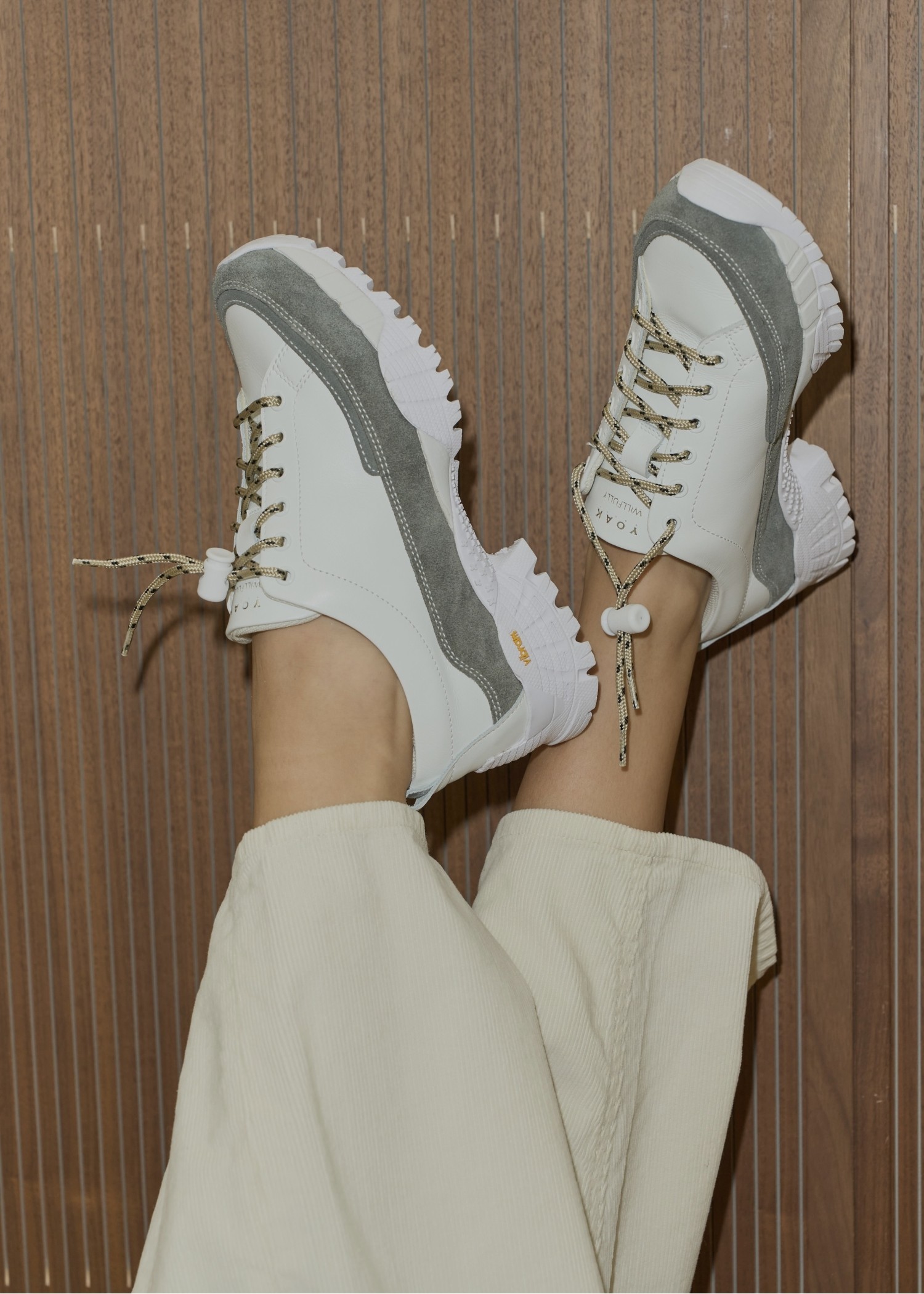 YOAK × WILLFULLY collaboration shoes