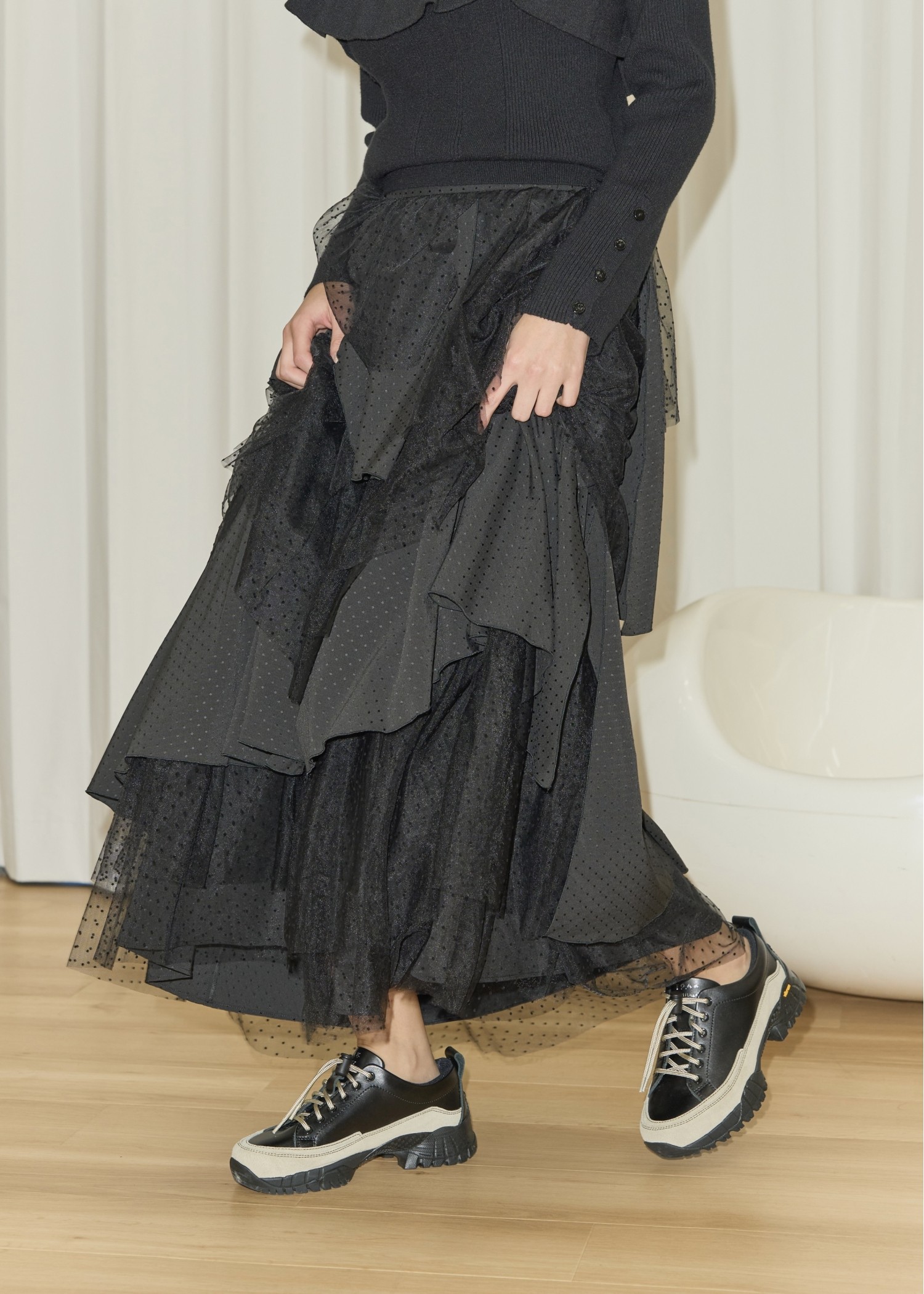 YOAK × WILLFULLY collaboration shoes