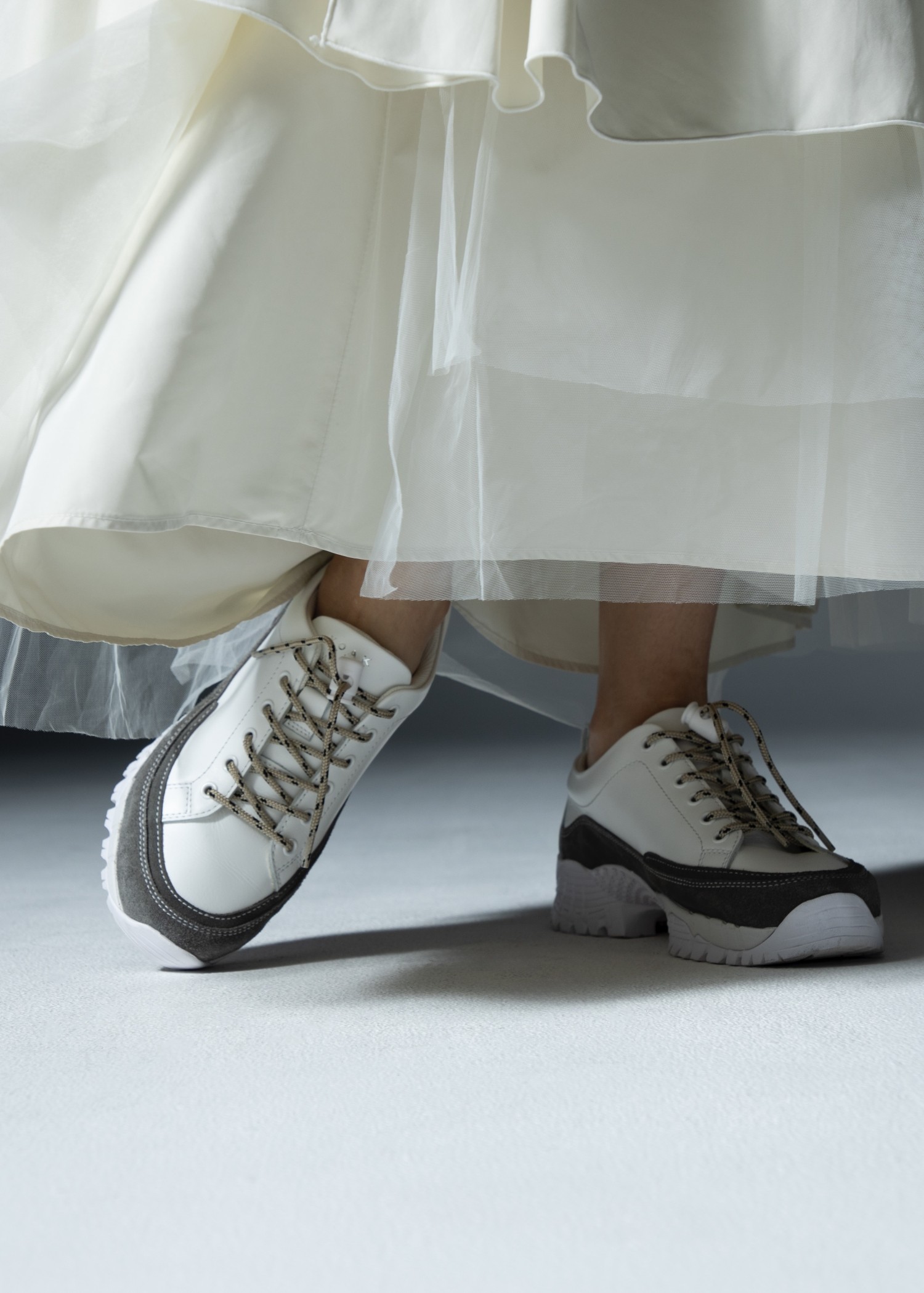 YOAK × WILLFULLY collaboration shoes