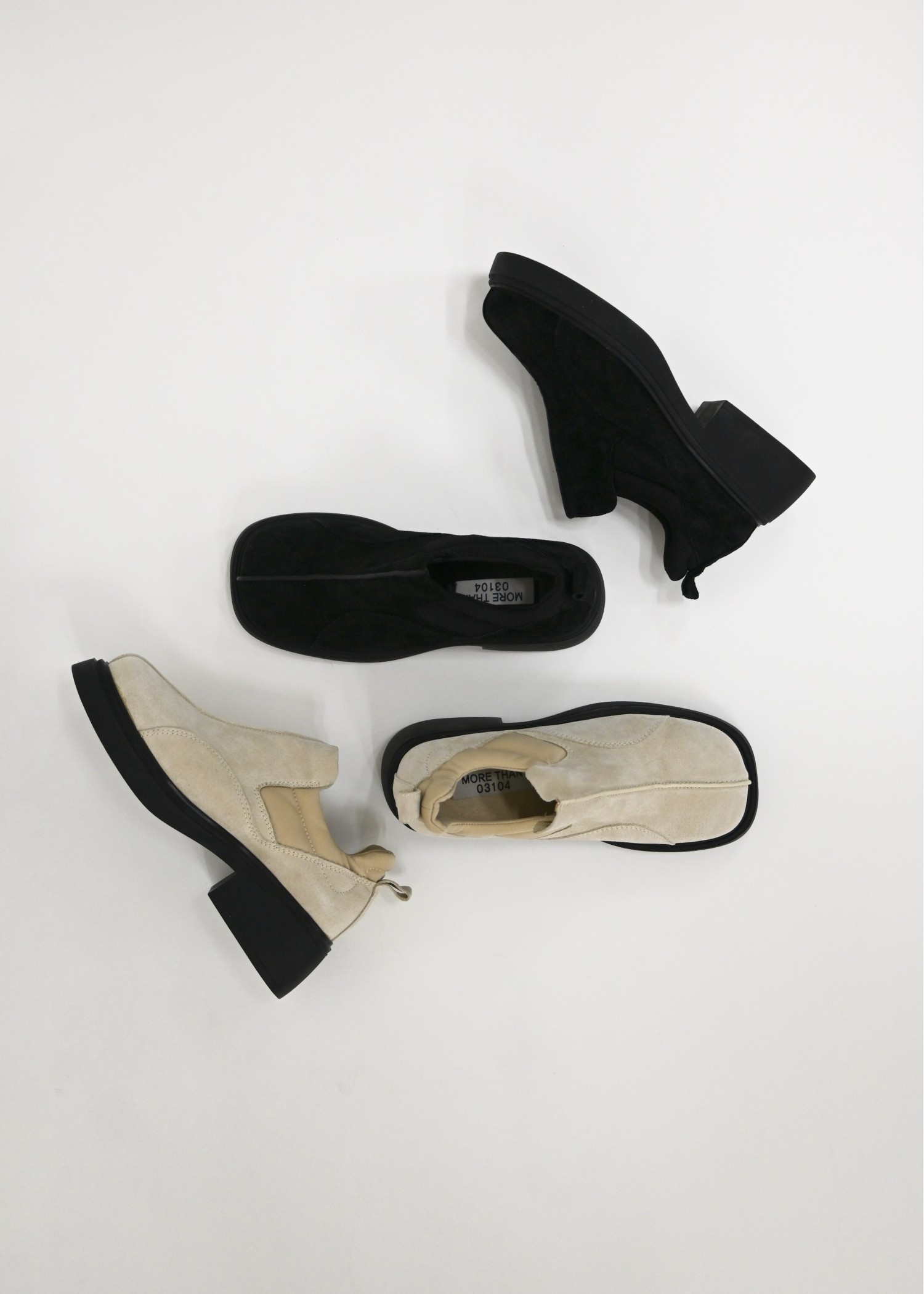 real suede slip-ons shoes