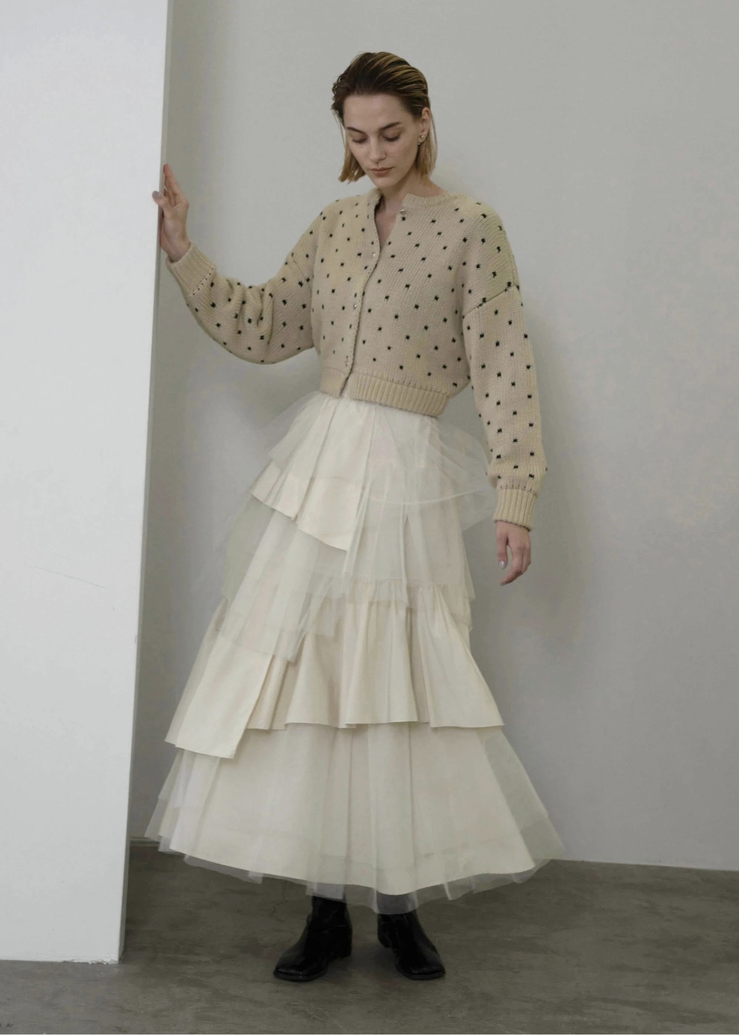 random tiered tulle & pattern SK