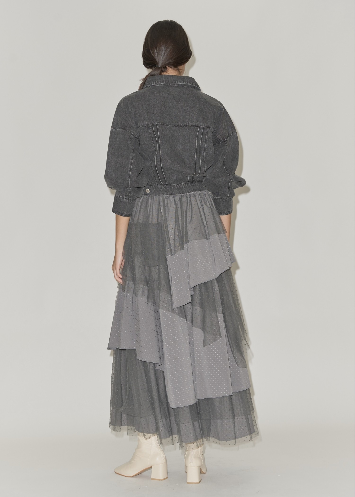 random tiered tulle & pattern SK