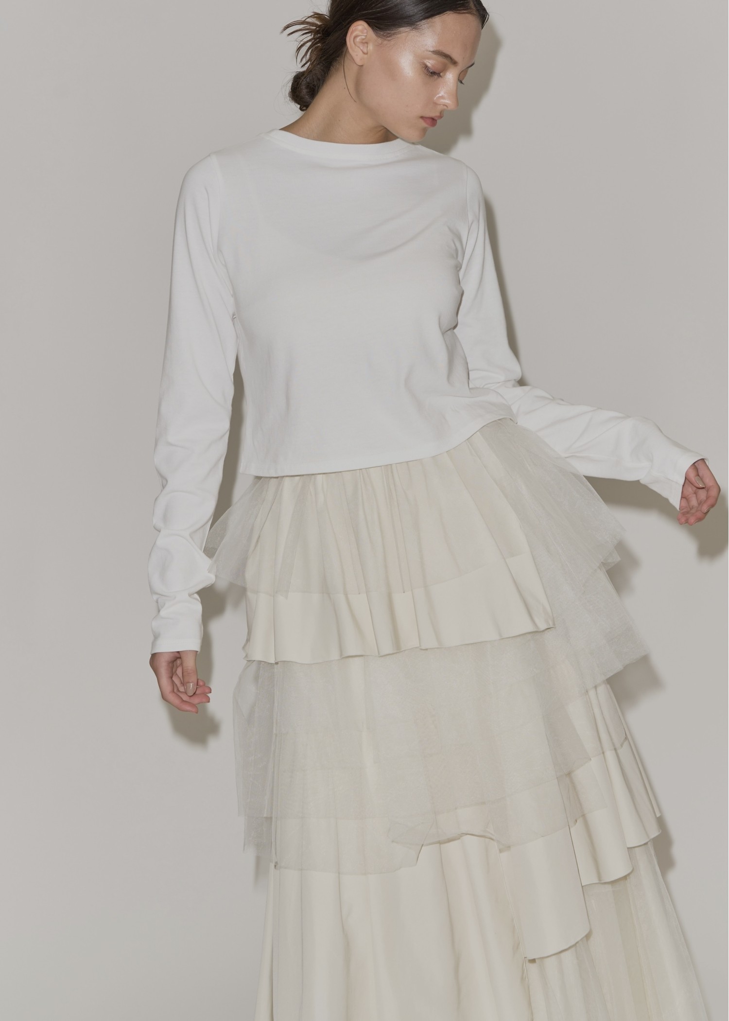 random tiered tulle & pattern SK