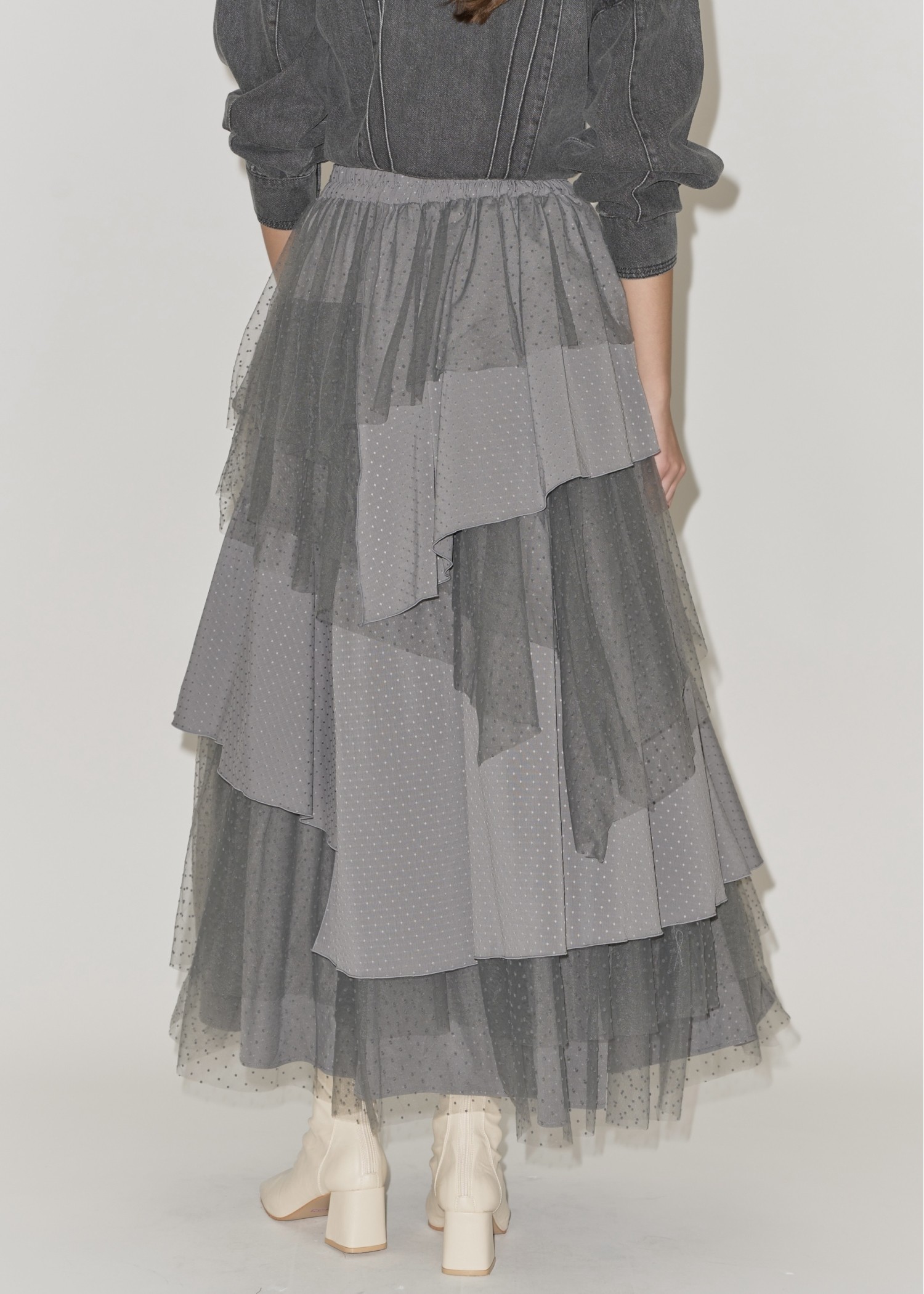 random tiered tulle & pattern SK