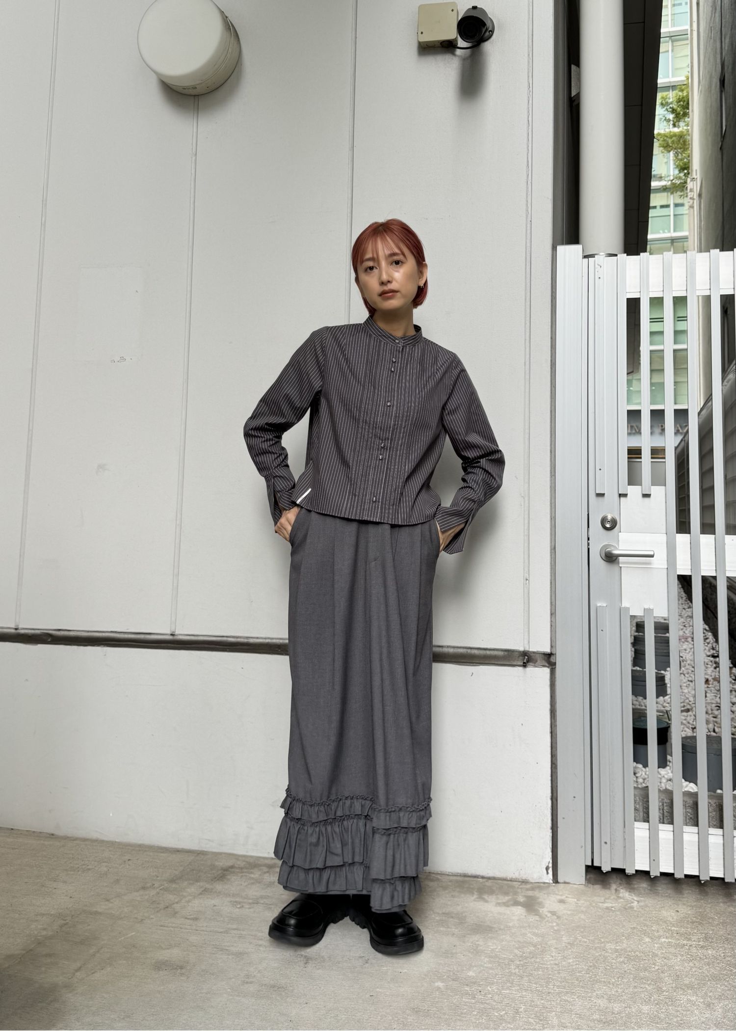 gobelin bustier & constructive cocoon SK set up