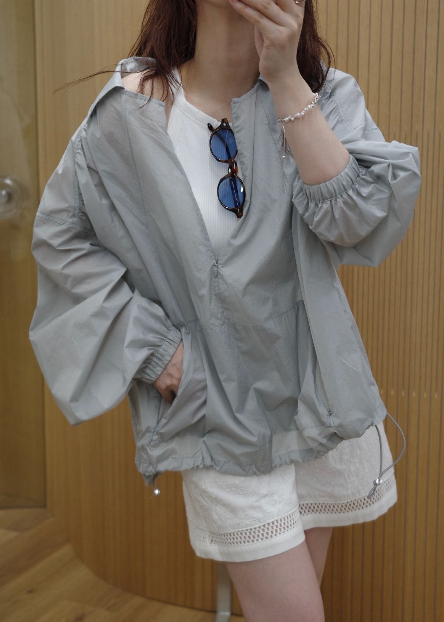 gobelin bustier & constructive cocoon SK set up