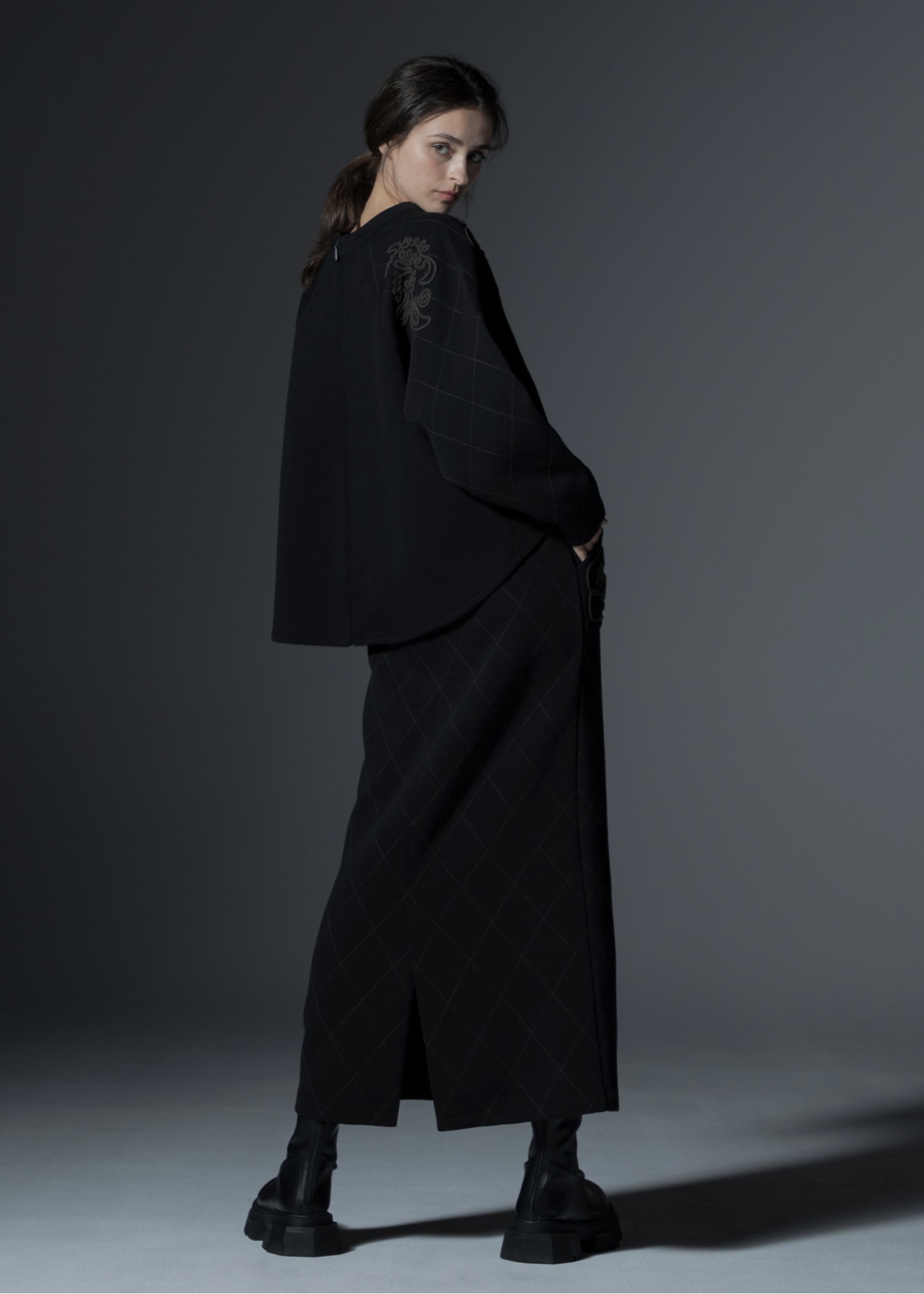 cord embroidery quilting tops