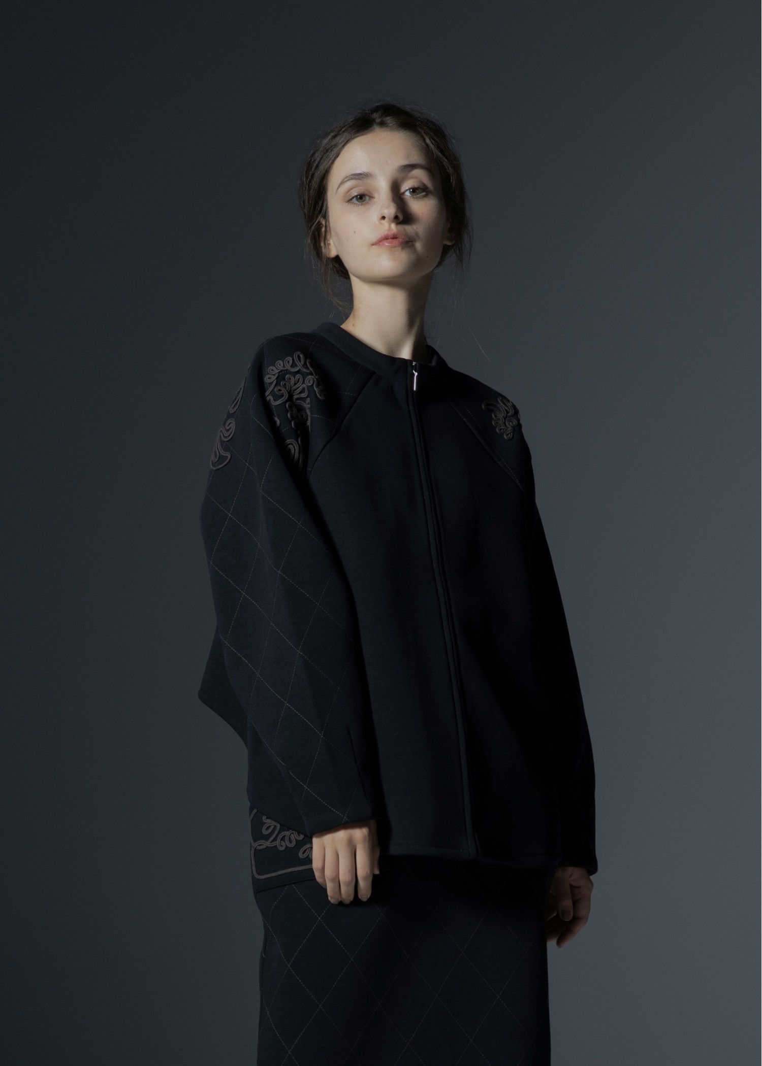 cord embroidery quilting tops