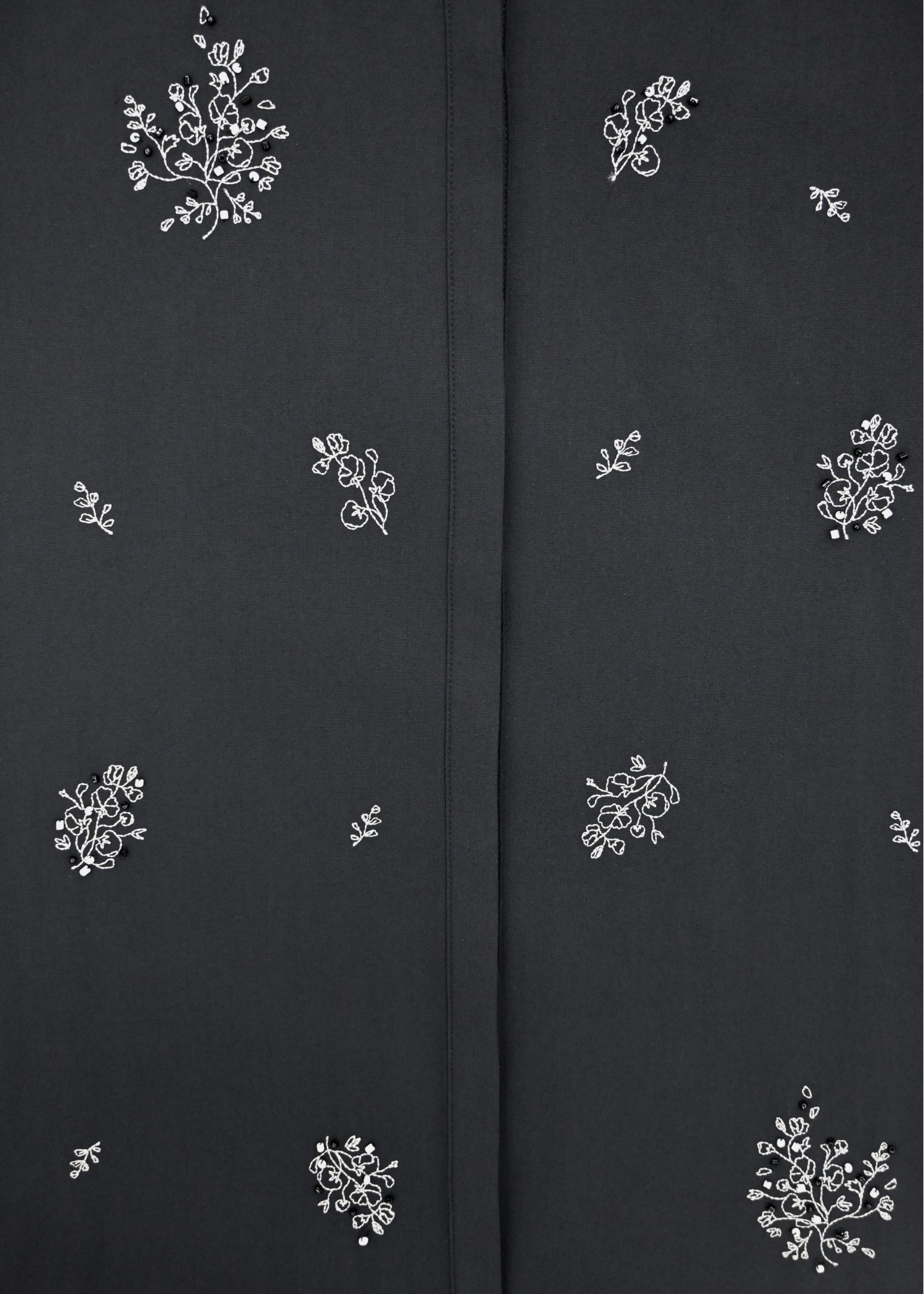 embroidery bijou motif sheer changeover SH