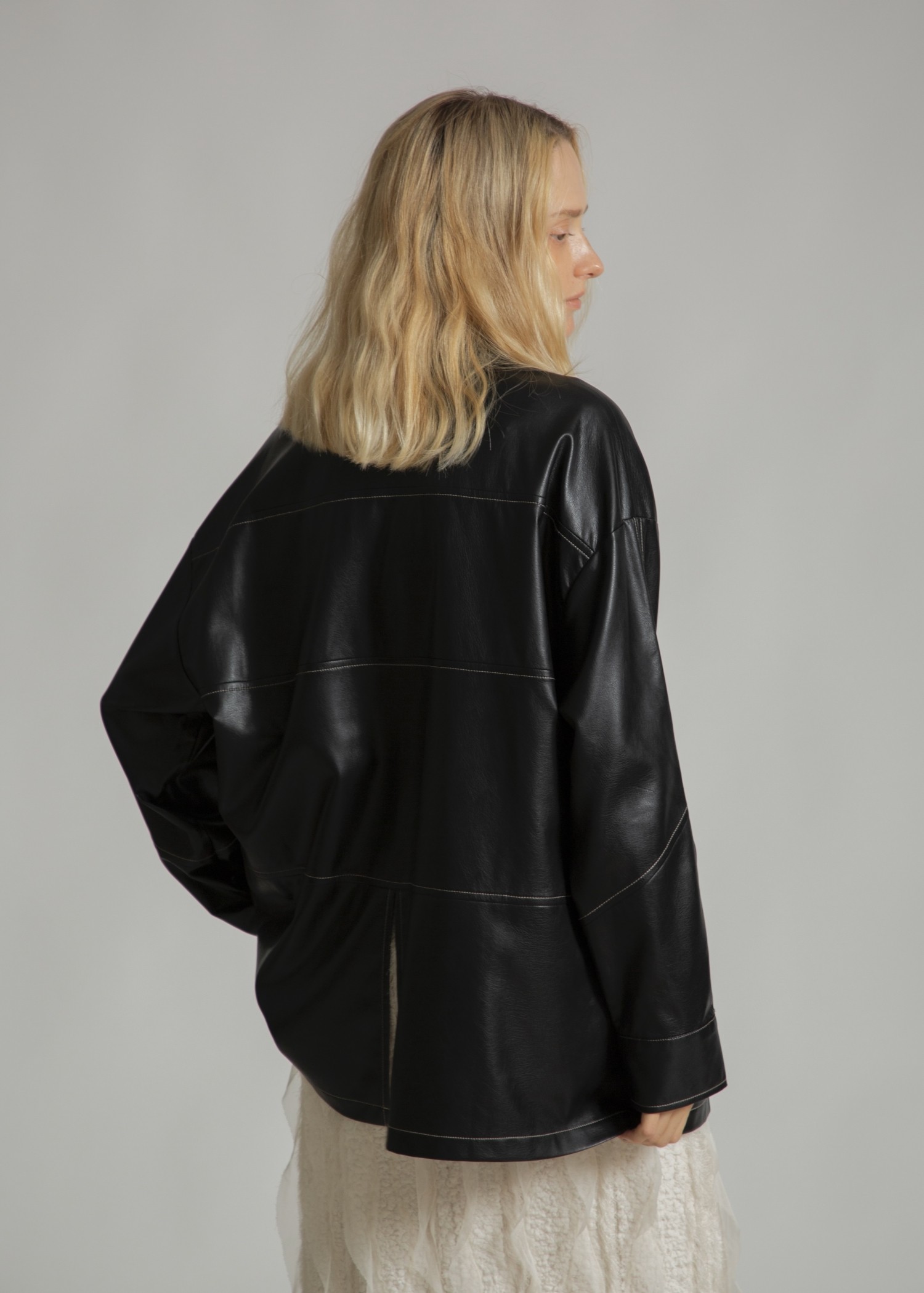 soft synthetic leather color scheme stitch SH