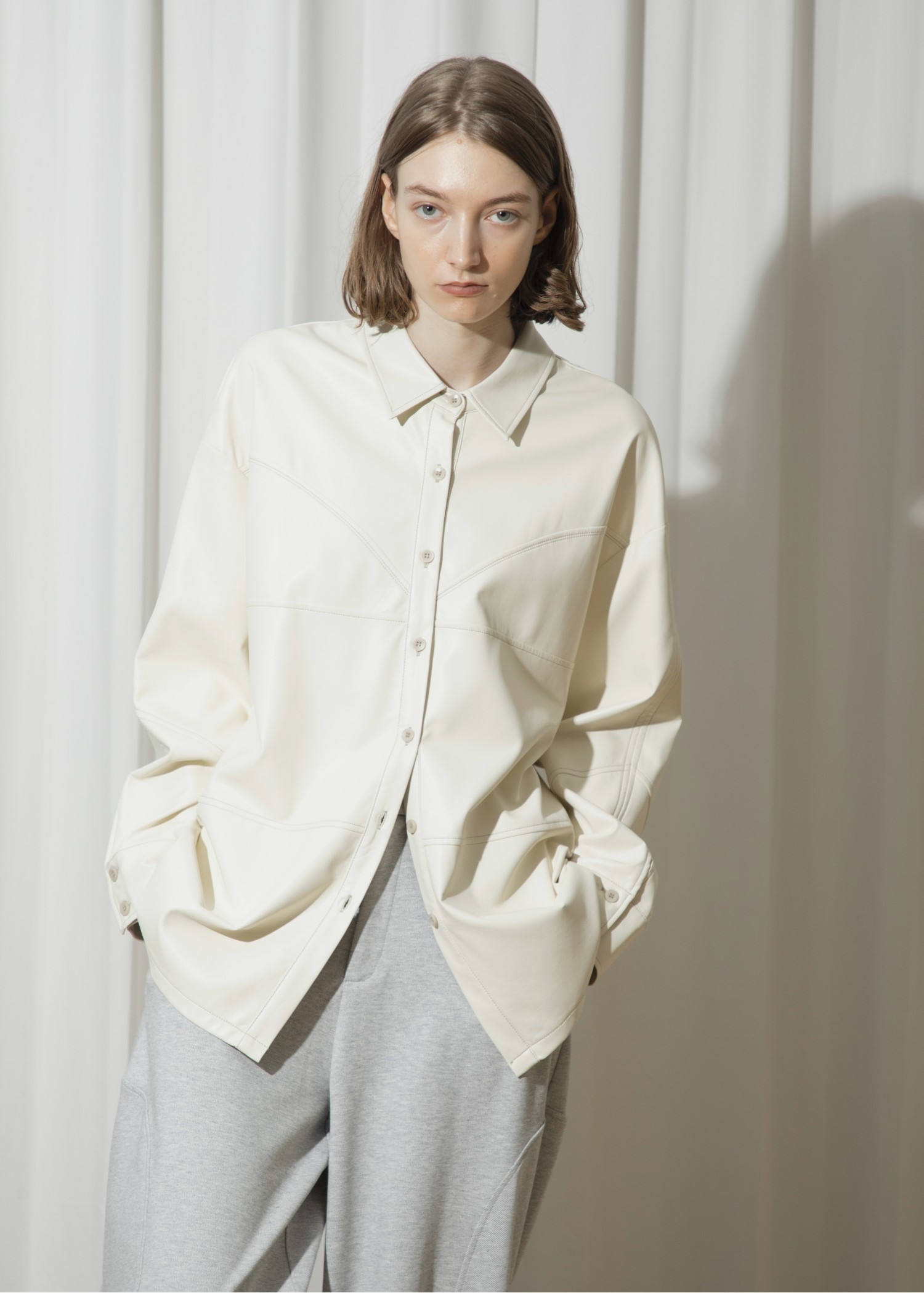 soft synthetic leather color scheme stitch SH