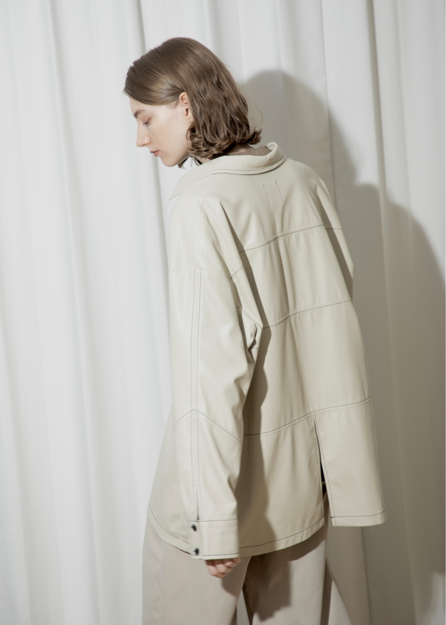 soft synthetic leather color scheme stitch SH