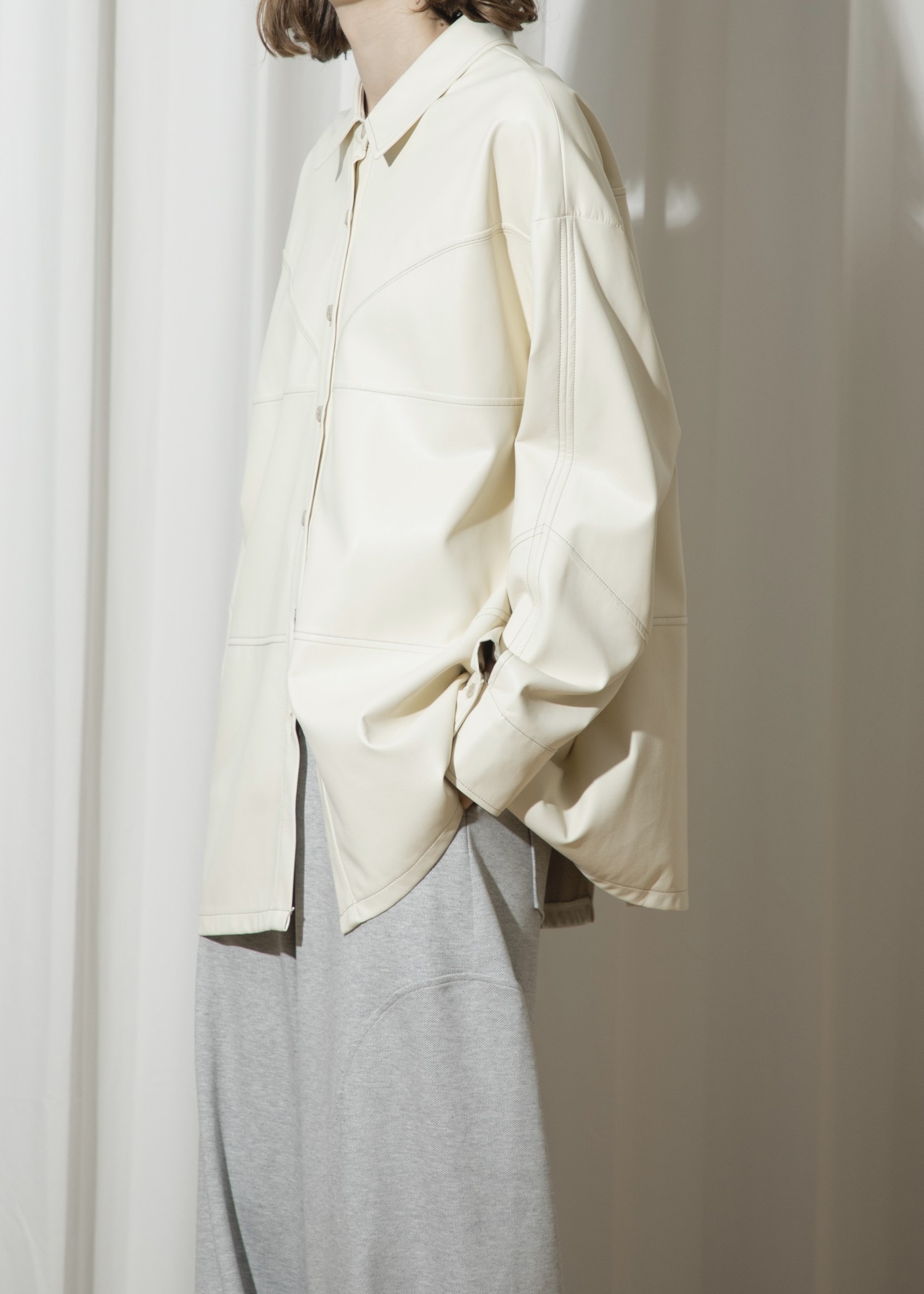 soft synthetic leather color scheme stitch SH