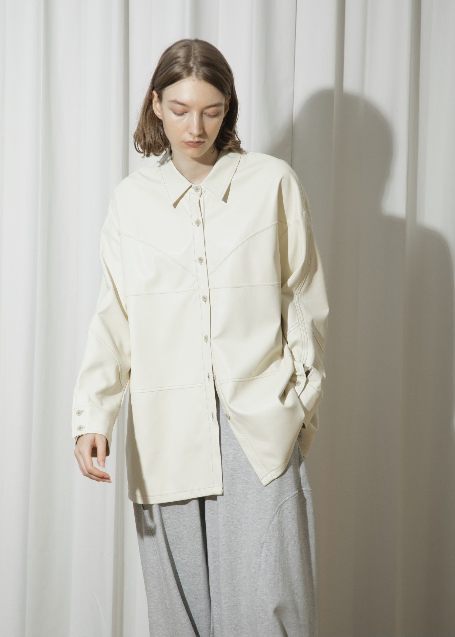 soft synthetic leather color scheme stitch SH