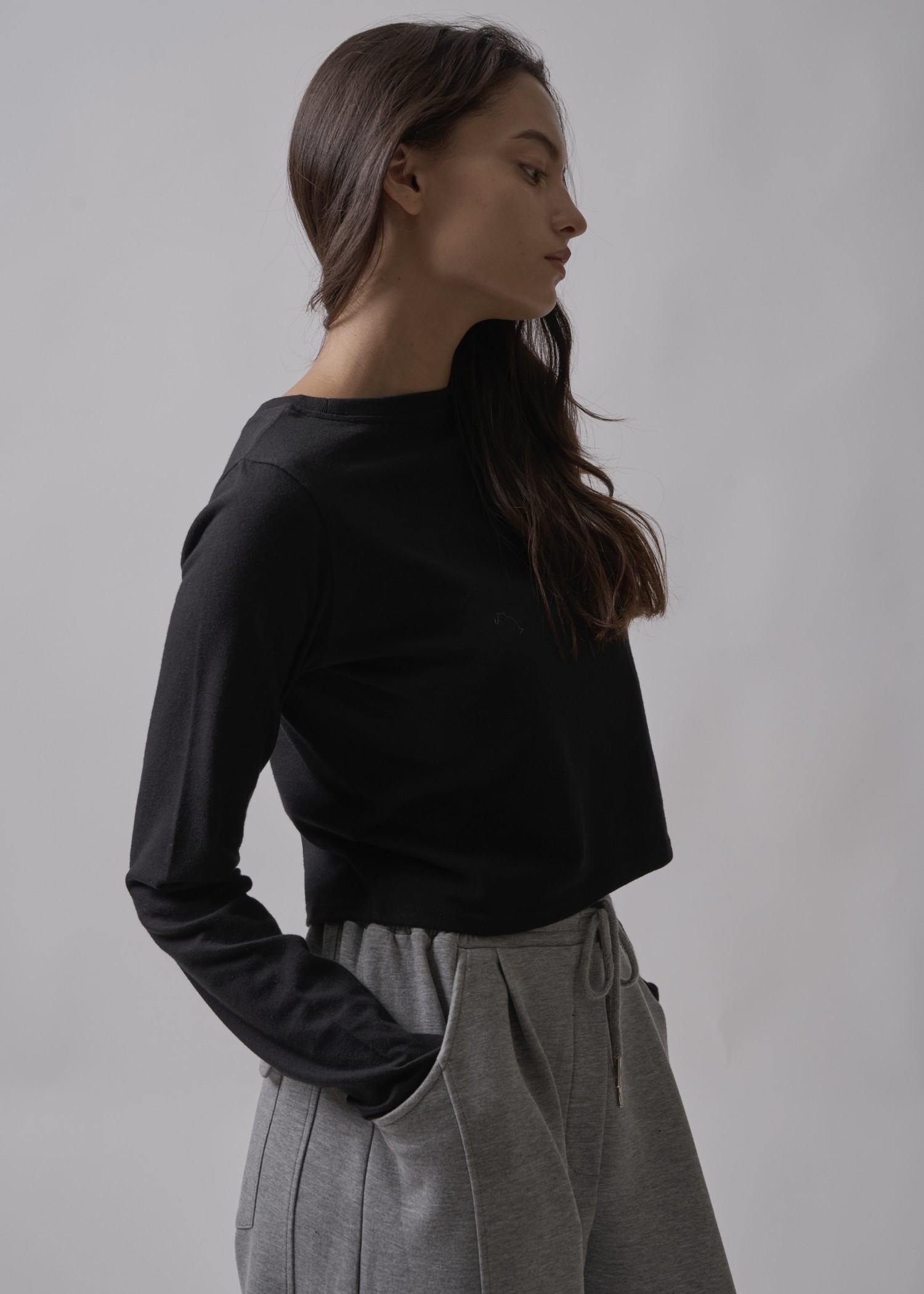 lace motif arrangement long T